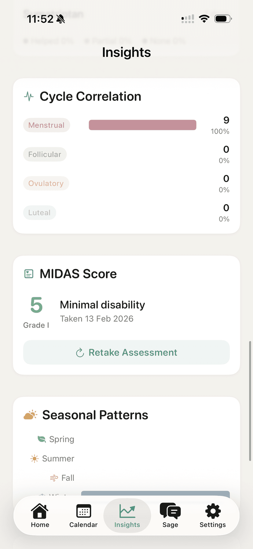 Haven Cycle Correlation feature